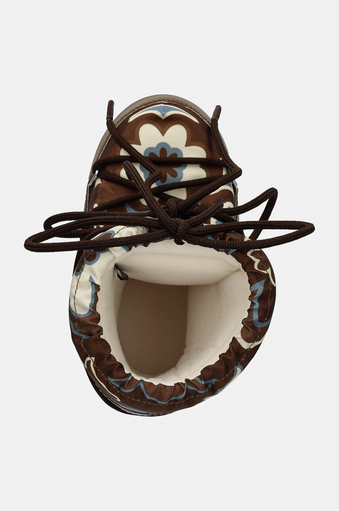 Moon Boot śniegowce dziecięce ICON FLOWER brązowy 80D1402940