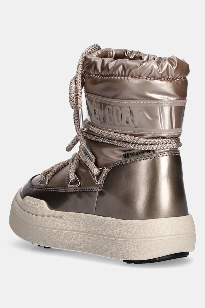 Djevojčice Dječje cipele za snijeg Moon Boot JR PARK BOOT 80D3440020.G.27.34 zlatna