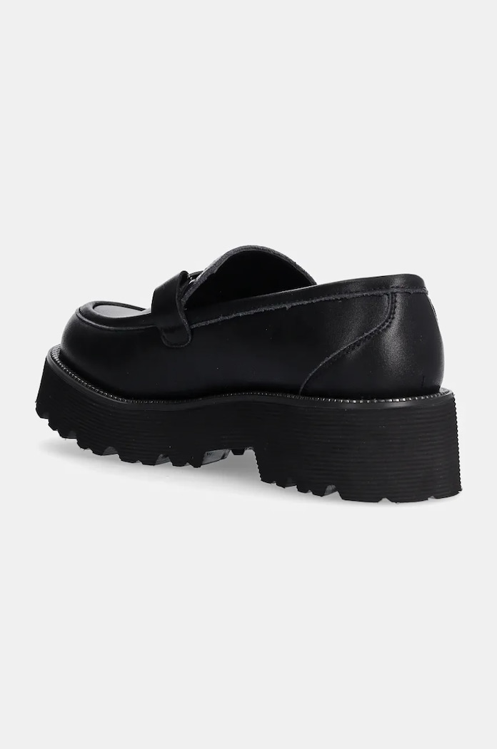 Обувки Детски кожени мокасини Patrizia Pepe Girl PPJ887.35.41 черен