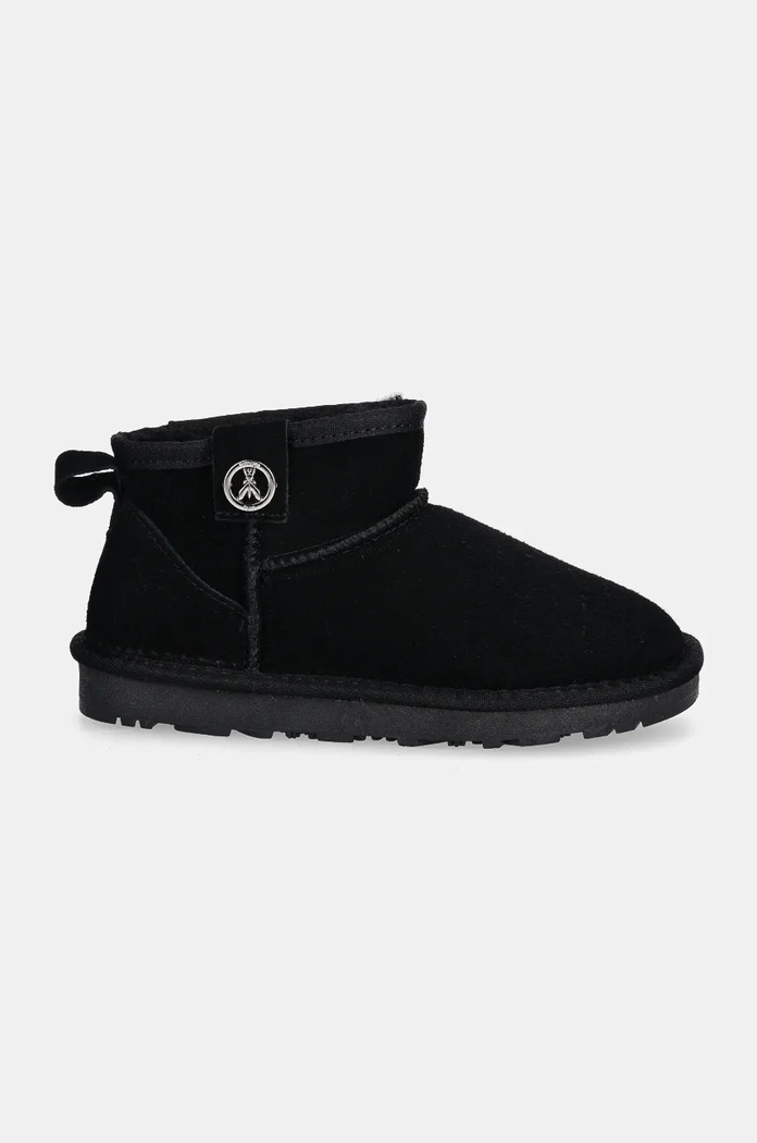 Детски велурени апрески Patrizia Pepe Girl PPJ793.35.41 черен AW24