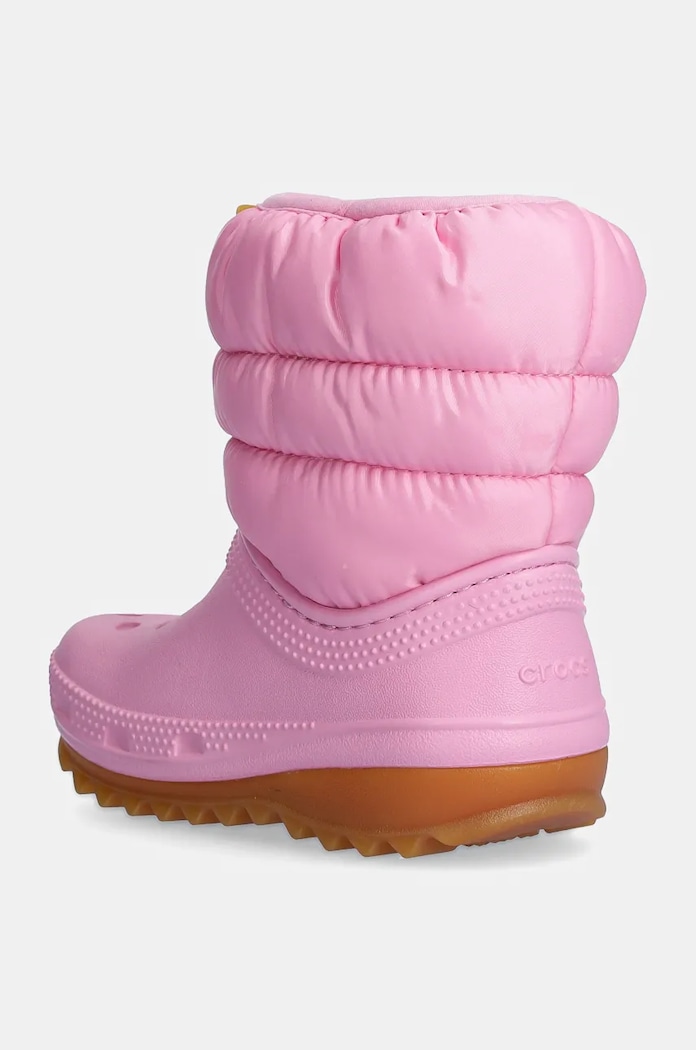 Κοριτσίστικα Παιδικές μπότες χιονιού Crocs CLASSIC NEO PUFF BOOT 207683.G.CLASSIC.NEO.PU ροζ