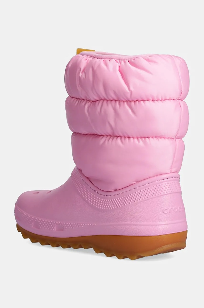 Κοριτσίστικα Παιδικές μπότες χιονιού Crocs CLASSIC NEO PUFF BOOT 207684.G.CLASSIC.NEO.PU ροζ