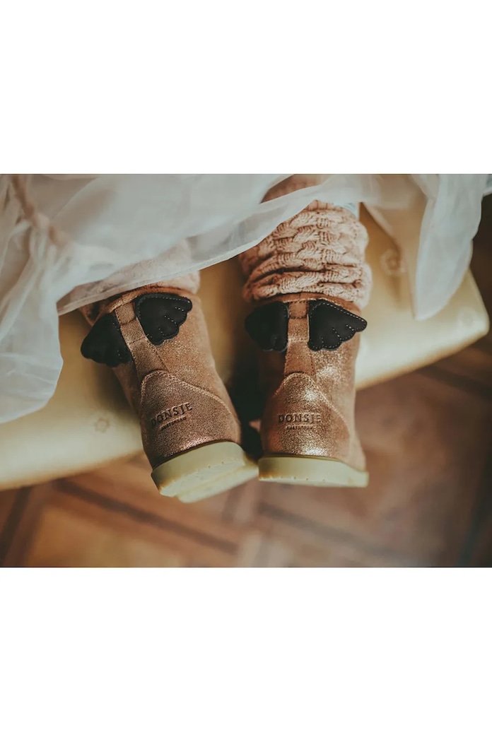 Donsje scarpe invernali in pelle scamosciata bambino/a Angela Boots Wings 2022200.22.28