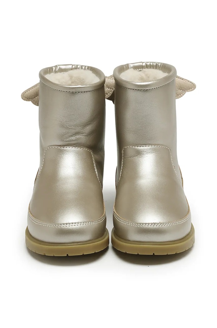 Donsje scarpe invernali in pelle scamosciata bambino/a Angela Boots Wings 2022200.22.28 argento AW25