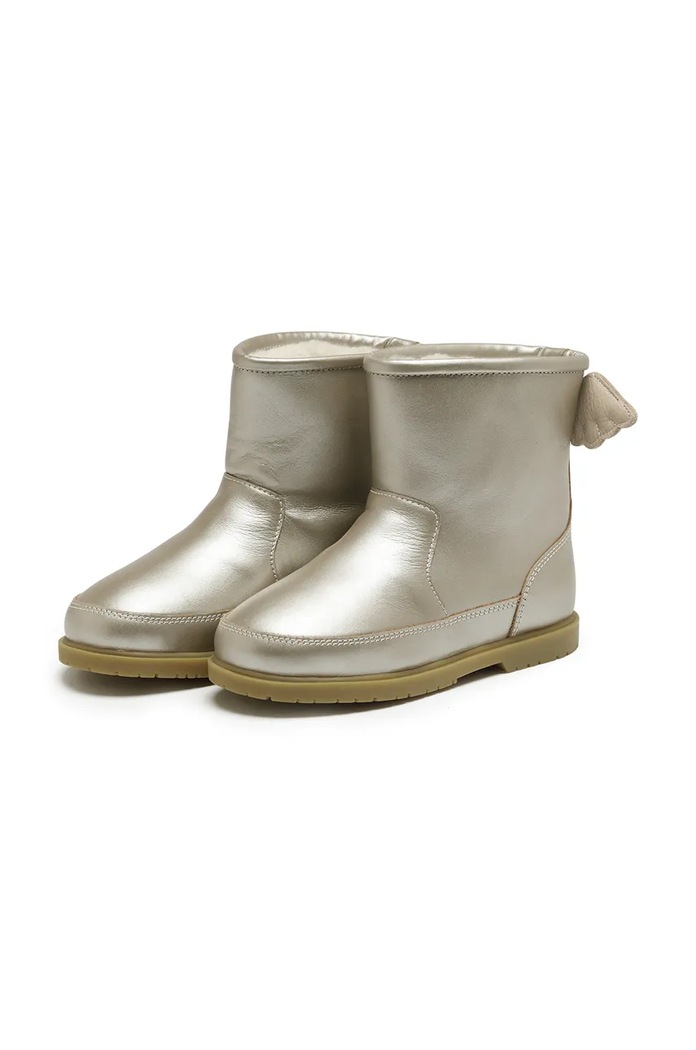 Donsje scarpe invernali in pelle scamosciata bambino/a Angela Boots Wings argento 2022200.22.28