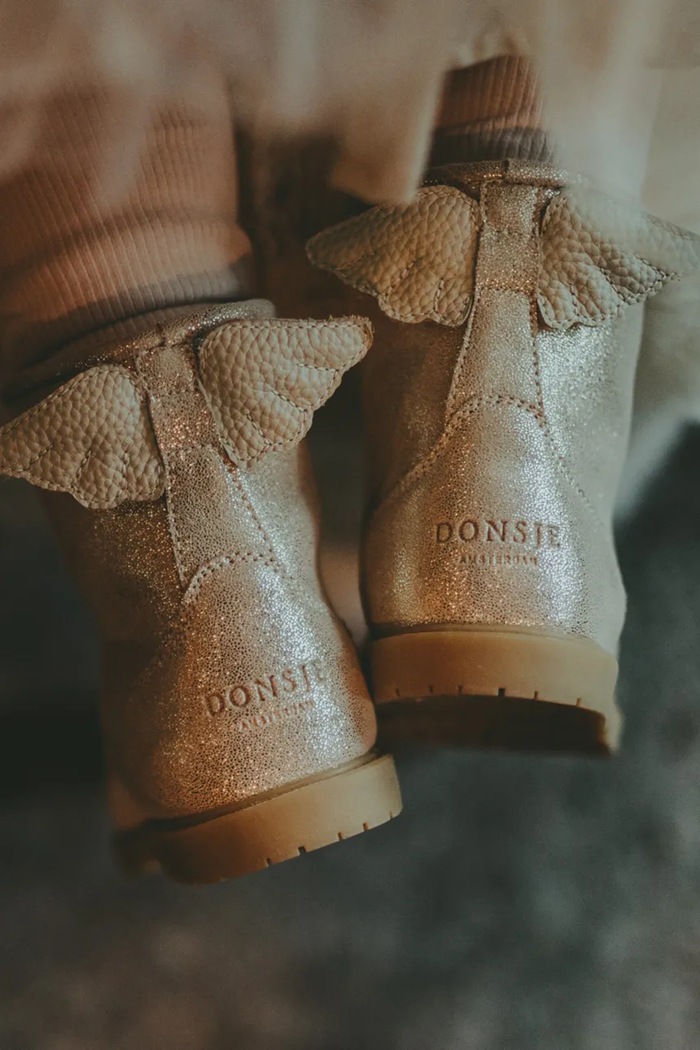 Donsje scarpe invernali in pelle scamosciata bambino/a Angela Boots Wings 2022200.29.33