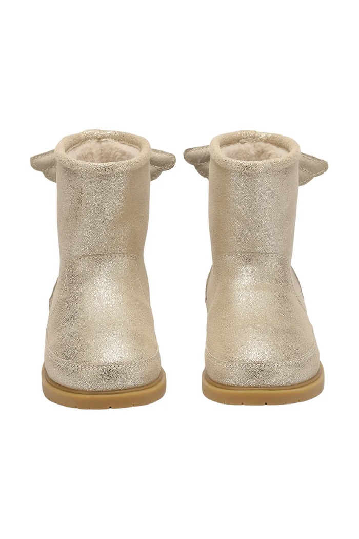 BIMBA Donsje scarpe invernali in pelle scamosciata bambino/a Angela Boots Wings 2022200.29.33 beige