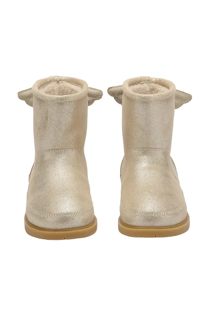 BIMBA Donsje scarpe invernali in pelle scamosciata bambino/a Angela Boots Wings 2022200.29.33 beige