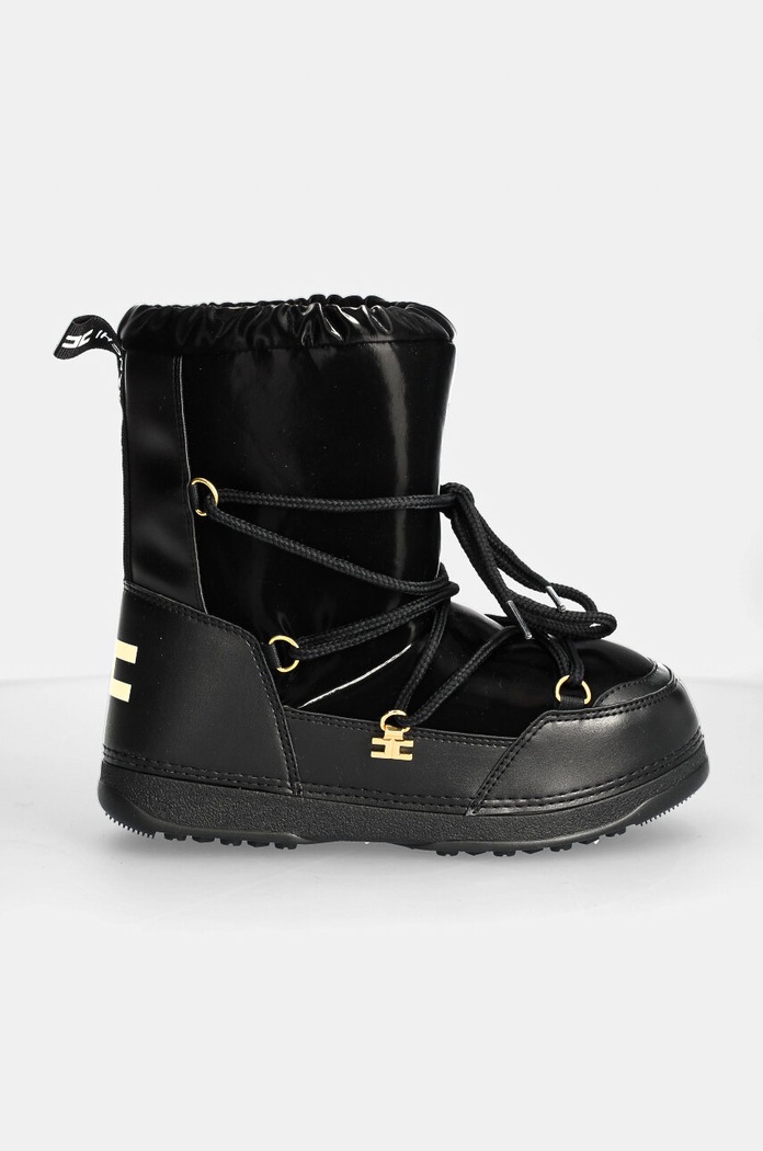 Detské snehule Elisabetta Franchi F4A6.E0168.1047.34 čierna AW24
