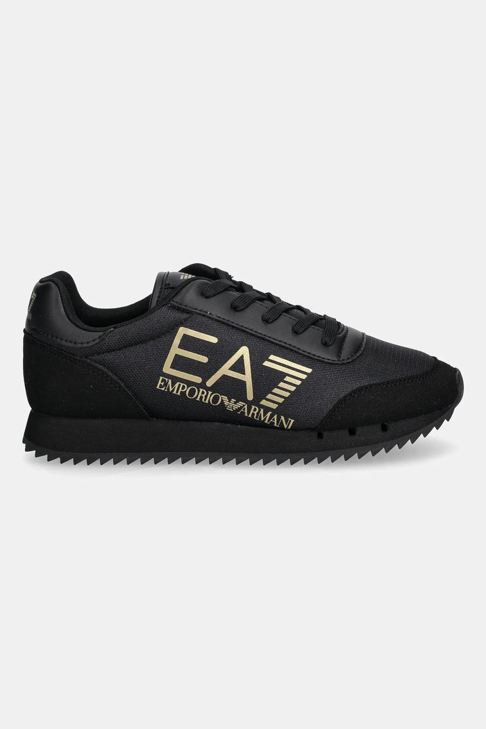 EA7 Emporio Armani Sneakersy dziecięce 7Y000010.AF11981 czarny AW25