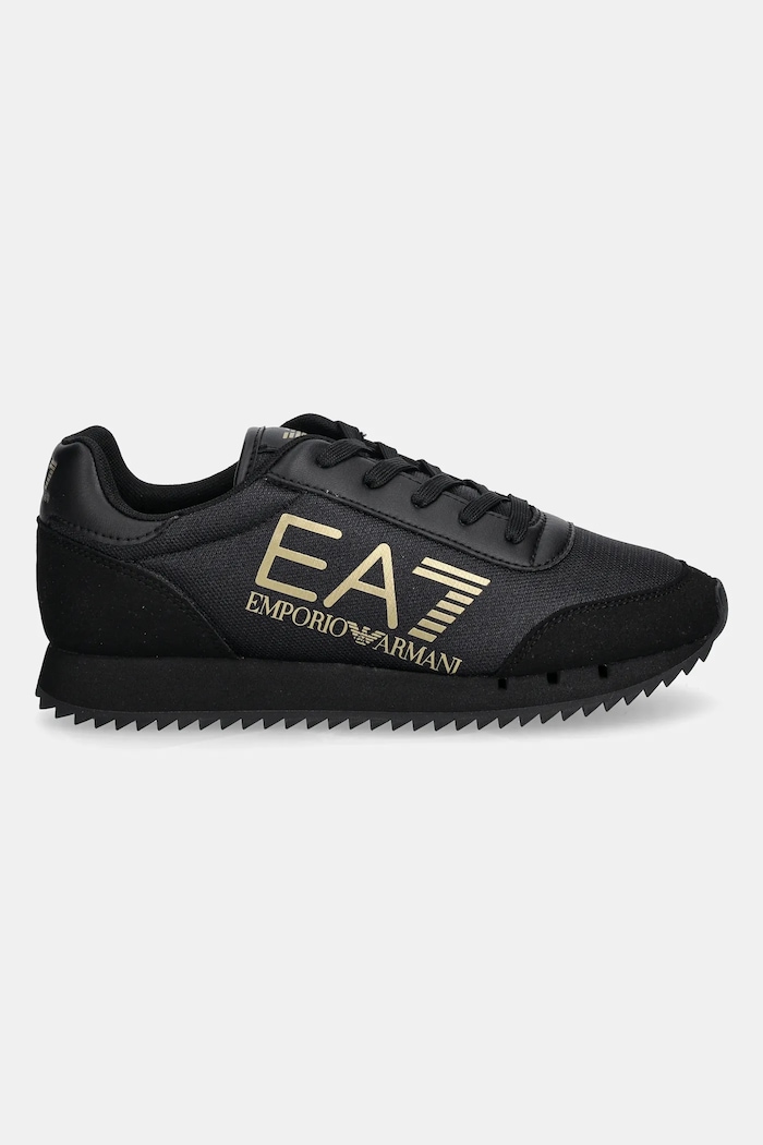 EA7 Emporio Armani Sneakersy dziecięce 7Y000010.AF11981 czarny AW25
