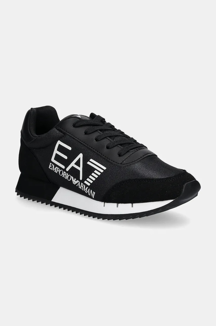 Dětské sneakers boty EA7 Emporio Armani textilní černá 7Y000010.AF11981