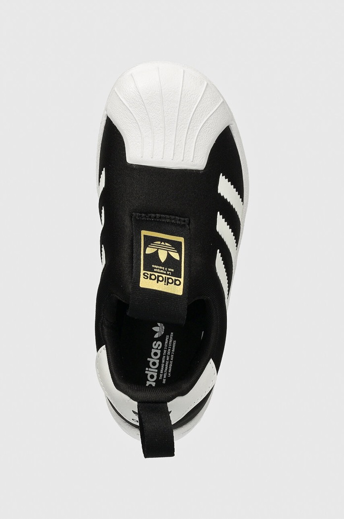 Otroške superge adidas Originals SUPERSTAR 360 črna GX3231