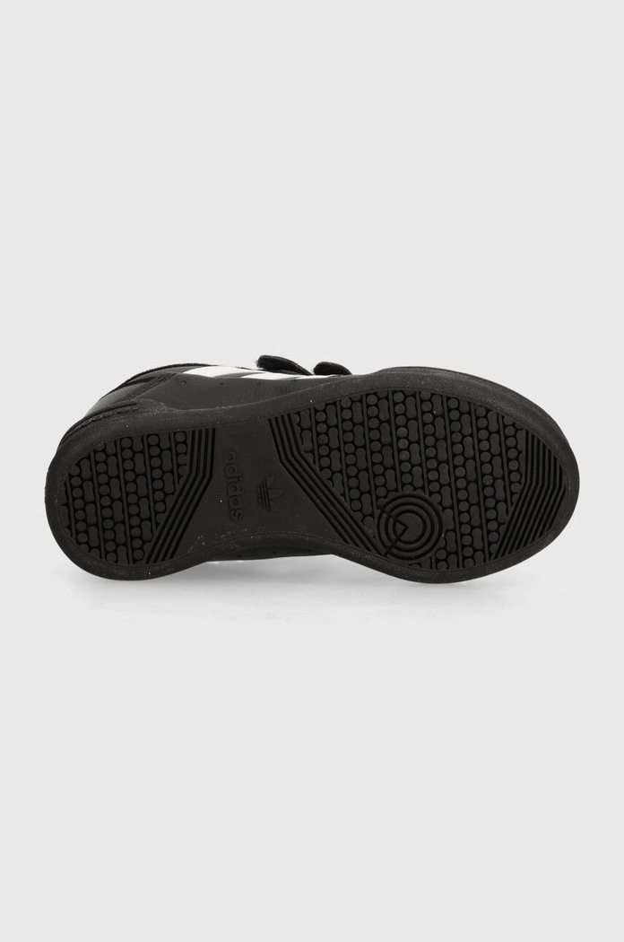 Dětské kožené sneakers boty adidas Originals TEAM COURT 2 STR CF ID6633 černá