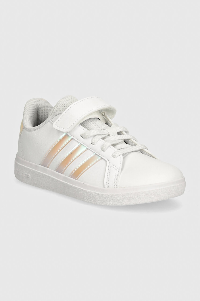 adidas sneakers pentru copii GRAND COURT 2.0 EL C mic de statură alb IE3851