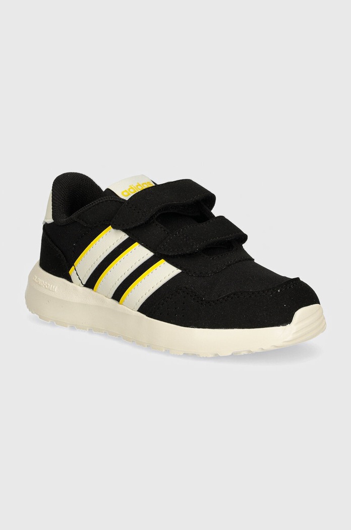 adidas sneakersy dziecięce RUN 60s CF C imitacja skóry licowej czarny IE6436
