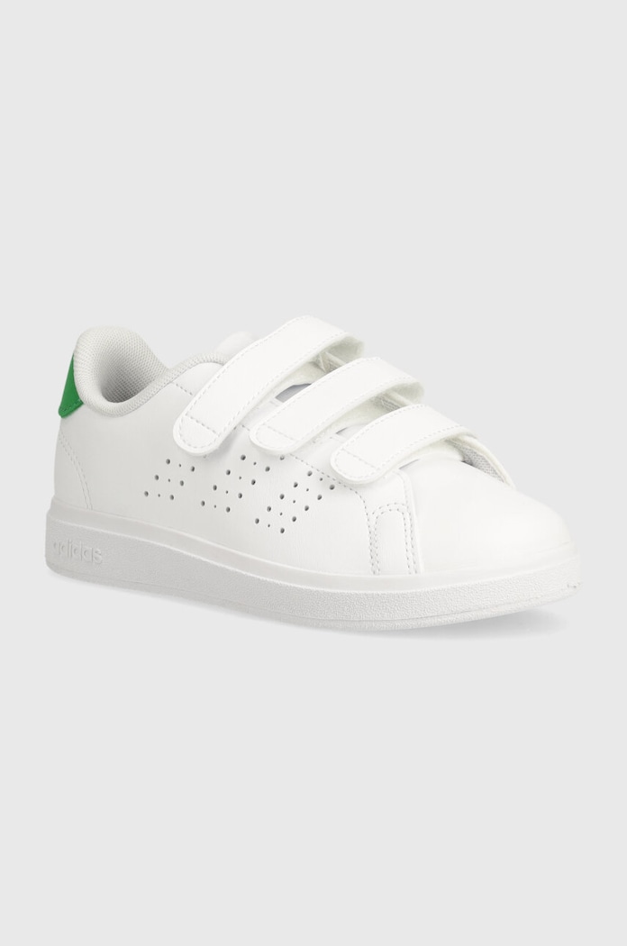 Detské tenisky adidas ADVANTAGE BASE 2.0 CF C imitácia kože biela IE9019