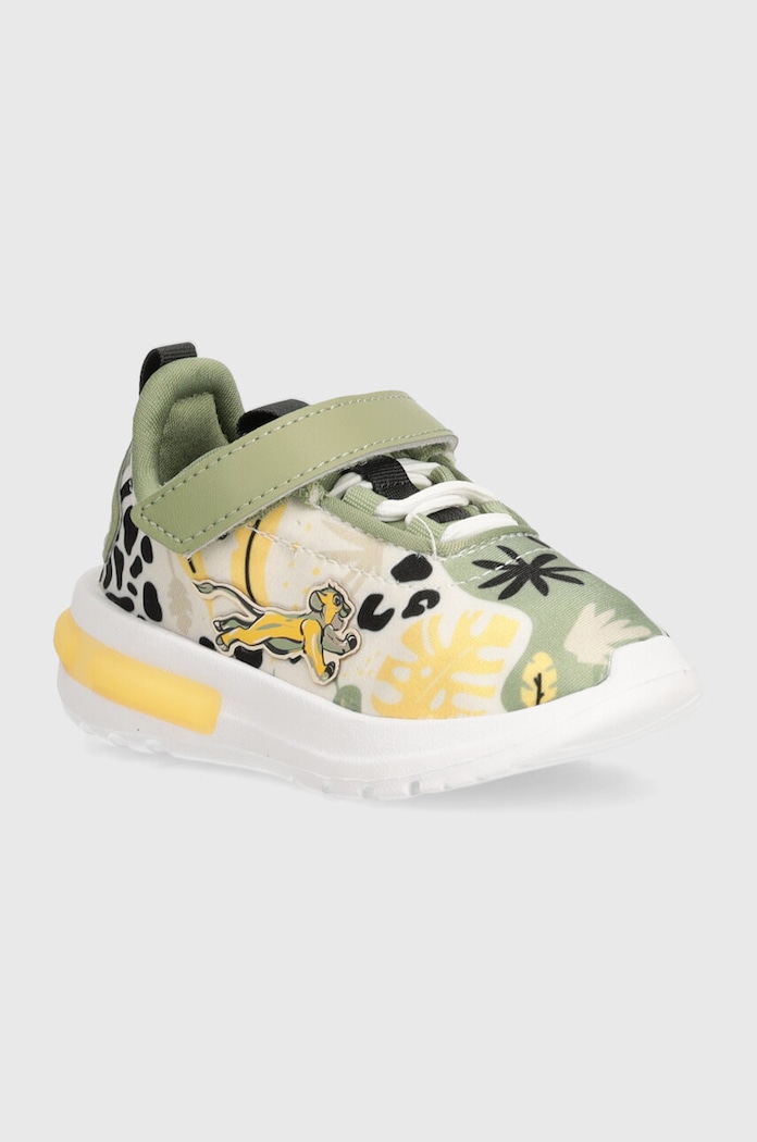 Dječje tenisice adidas RACER TR23 LionKing EL Likovi iz crtića zelena IF4075