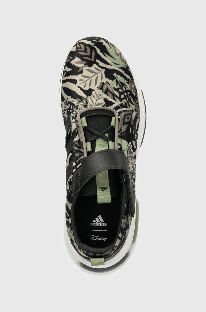 Detské tenisky adidas RACER TR23 LionKing EL zelená IF4124