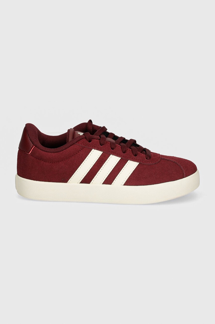 adidas Sneakersy dziecięce VL COURT 3.0 IH2405 bordowy AW24