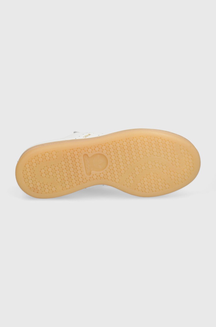 adidas Originals sneakersy skórzane dziecięce STAN SMITH IH5352 biały