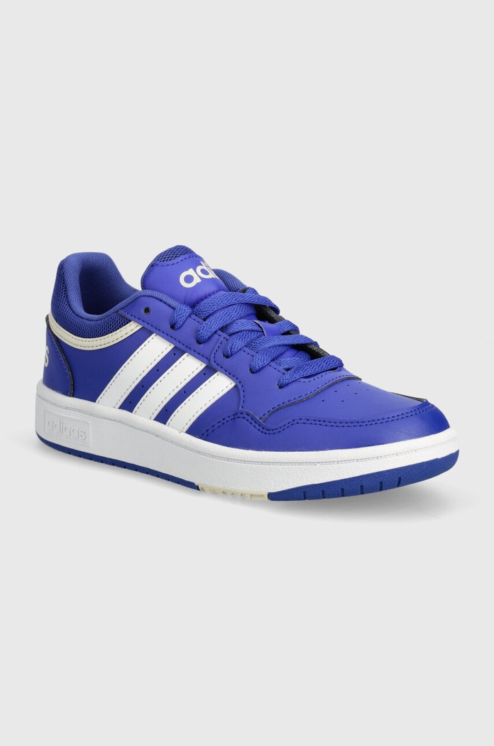 Детские кроссовки adidas Originals HOOPS 3.0 имитация натуральной кожи голубой IH7891