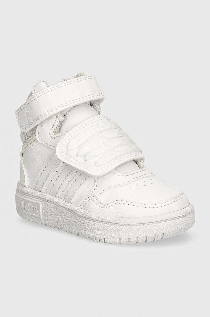 Παιδικά sneakers adidas Originals HOOPS MID 3.0 AC συνθετικό λευκό IH7902