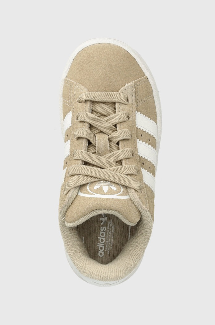 adidas Originals sneakers pentru copii CAMPUS 00s EL C bej JI4462