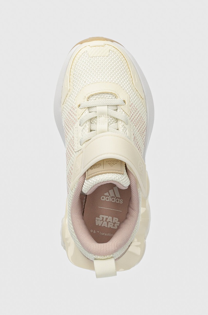 Dětské sneakers boty adidas STAR WARS Runner EL béžová IH4765