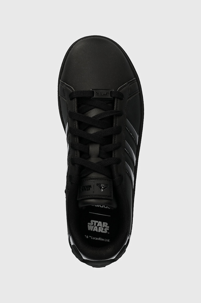 adidas sneakersy dziecięce STAR WARS Grand Court 2.0 czarny IH7533