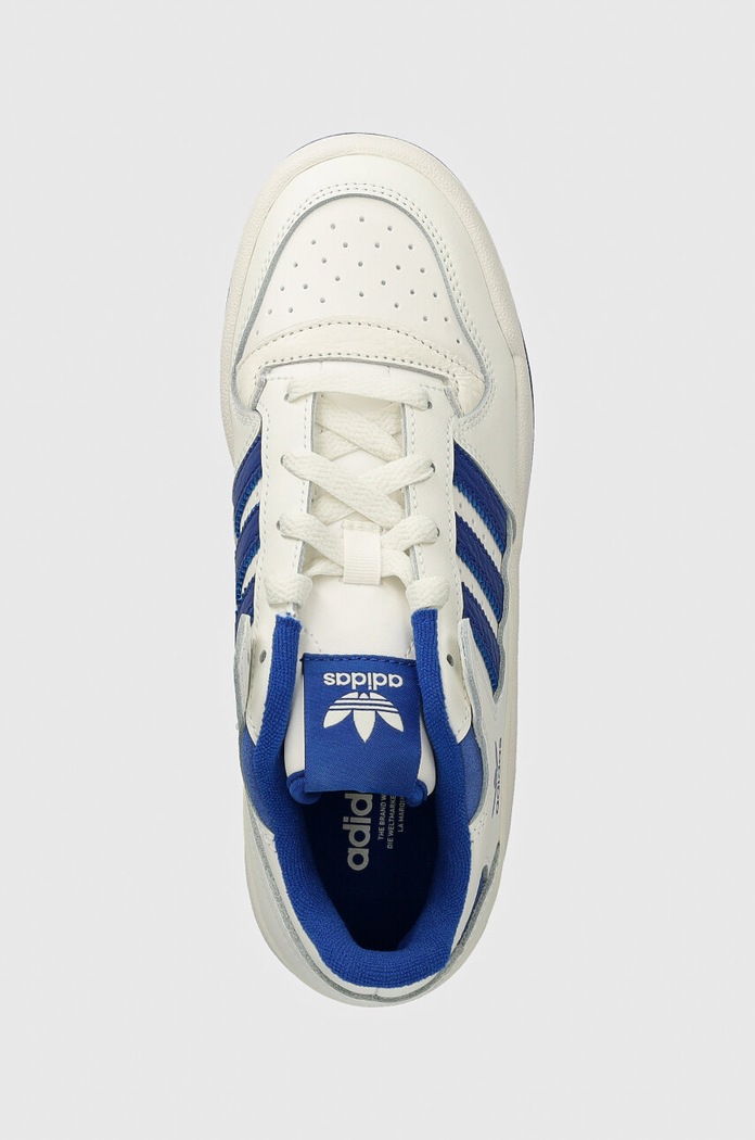 Detské kožené tenisky adidas Originals FORUM LOW CL modrá IH7917