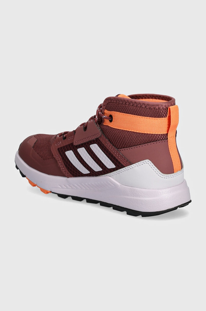 CHLAPEC Dětské boty adidas TERREX TERREX TRAILMAKER MID R.RDY ID0925 burgundské