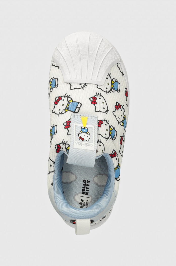 adidas Originals sneakers pentru copii SUPERSTAR 360 x Hello Kitty alb IF7019
