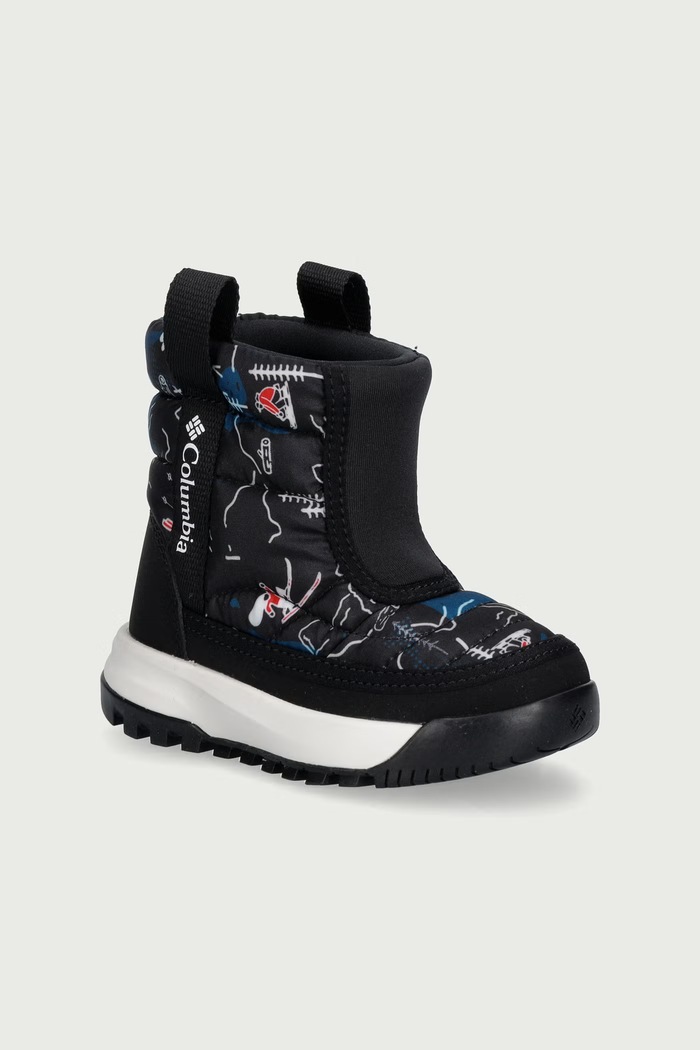 Columbia Buty zimowe dziecięce SNOWTROT MID czarny 2078912