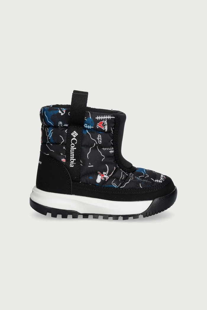 Columbia Buty zimowe dziecięce SNOWTROT MID 2078912 czarny AW25