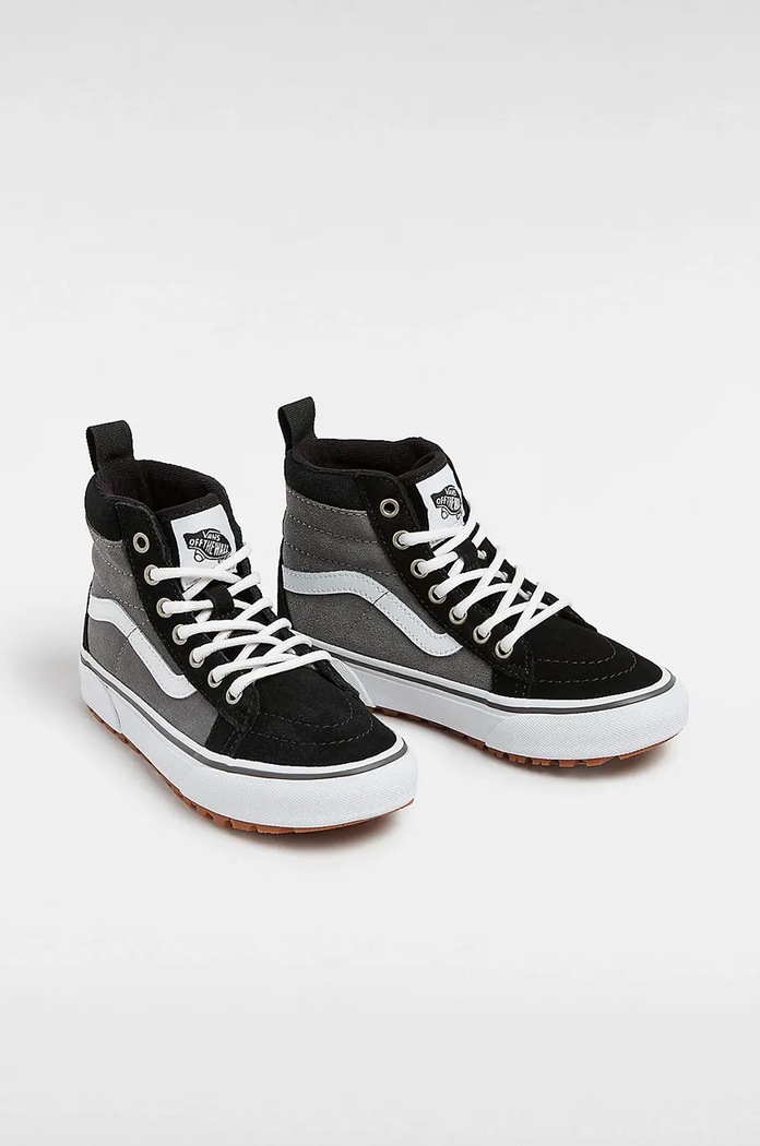 Dječje tenisice od brušene kože Vans MTE SK8-Hi VN000D0HN421 siva AW24