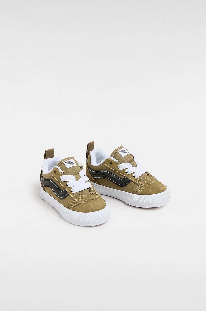 Dětské tenisky Vans Knu Skool Elastic Lace VN000D0KBIQ1 zelená AW24
