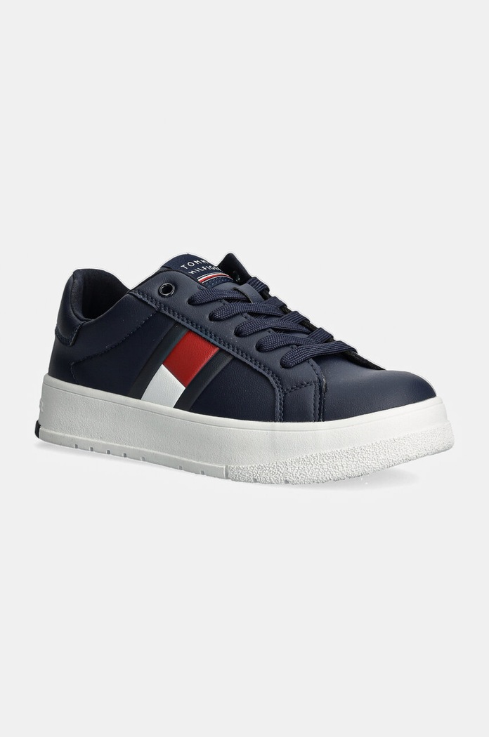 Dětské sneakers boty Tommy Hilfiger textilní námořnická modř T3X9.33637.35.41