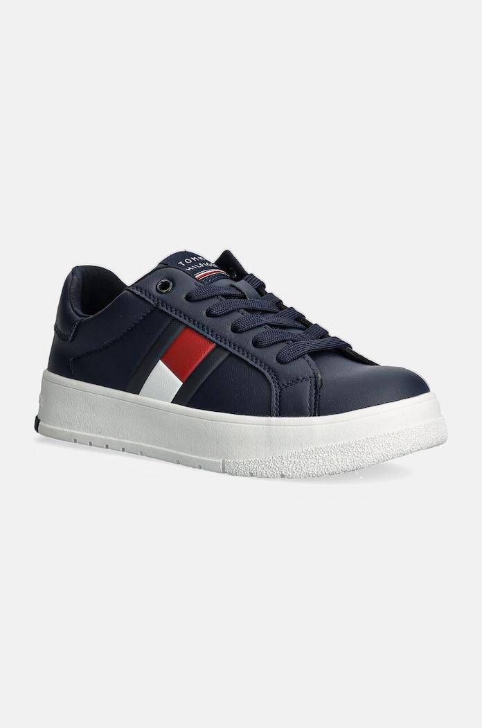 Dětské sneakers boty Tommy Hilfiger textilní námořnická modř T3X9.33637.35.41