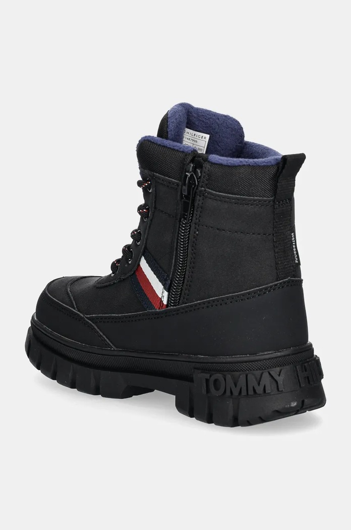 Κοριτσίστικα Tommy Hilfiger Παιδικές χειμερινές μπότες Tommy Hilfiger T3X5.33713.30.34 μαύρο