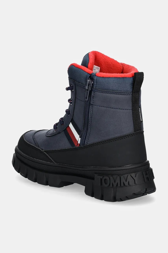 CHLAPEC Dětské zimní boty Tommy Hilfiger T3X5.33713.35.41 námořnická modř