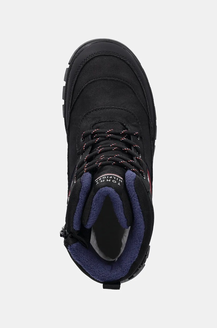 Παιδικές χειμερινές μπότες Tommy Hilfiger μαύρο T3X5.33713.35.41