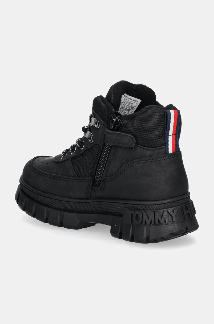 CHLAPEC Tommy Hilfiger Dětské zimní boty Tommy Hilfiger T3X5.33707.30.34 černá