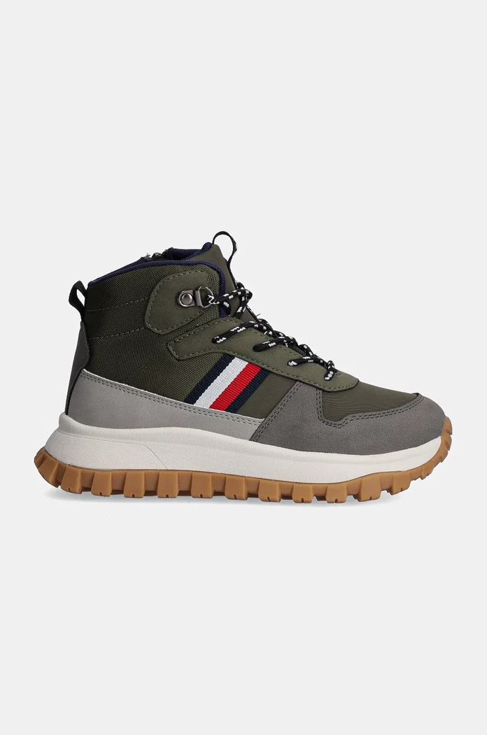 Tommy Hilfiger cizme de iarna pentru copii T3B9.33680.35.41 verde AW24