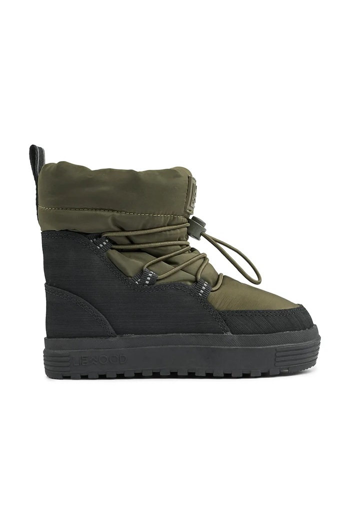 Παιδικές μπότες χιονιού Liewood Zoey Snowboot πράσινο LW19873