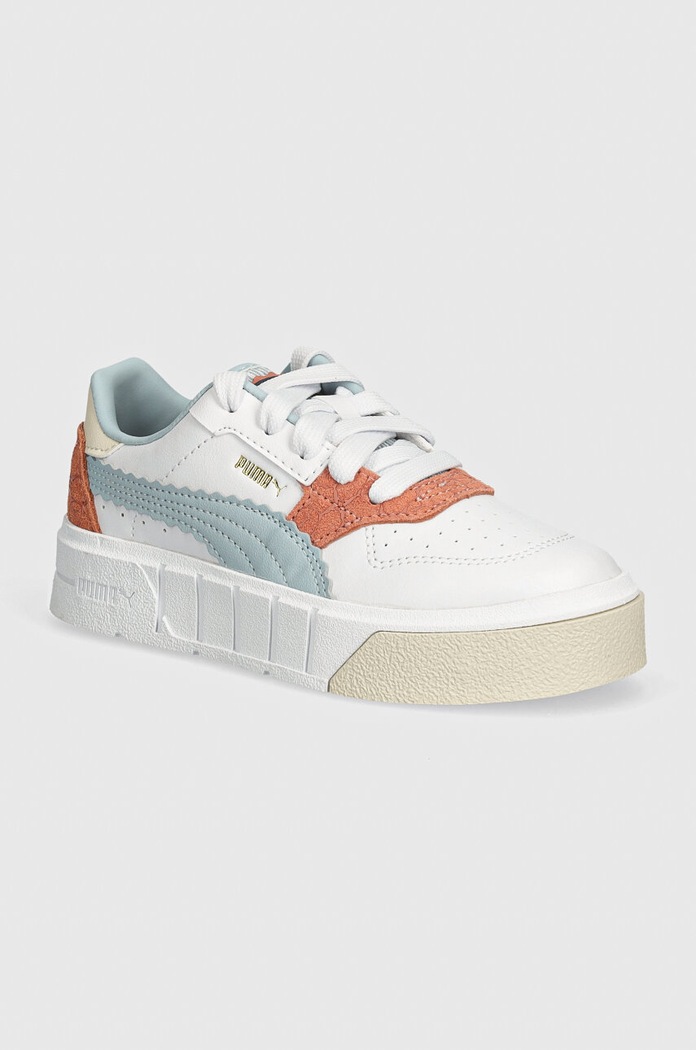 Dětské sneakers boty Puma Cali Court Offside přírodní kůže bílá 397922