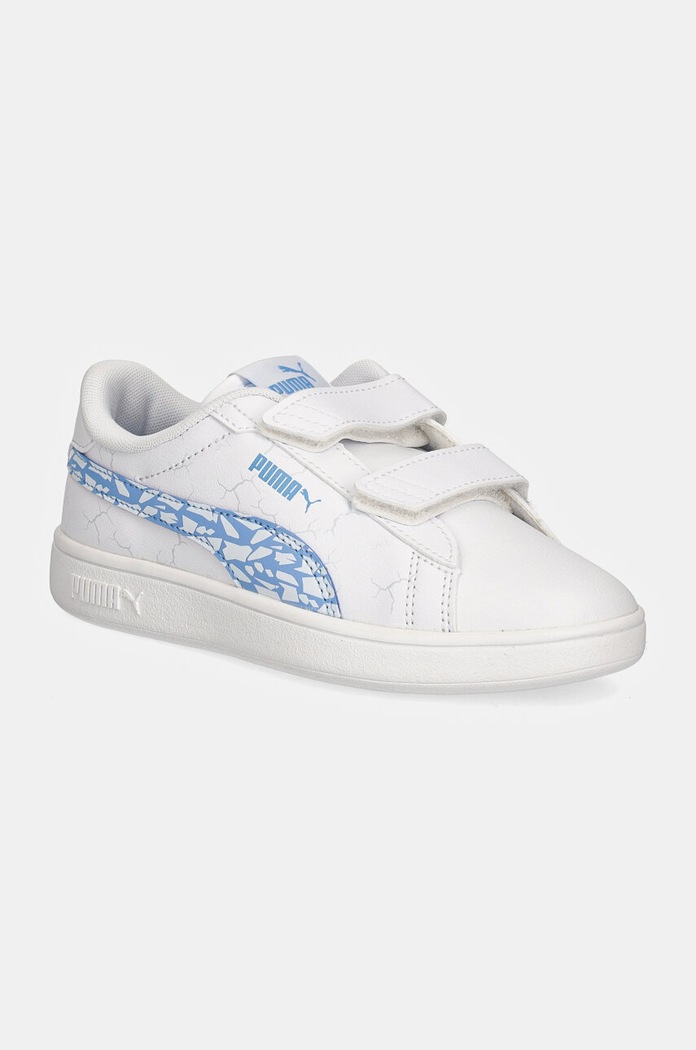 Puma sneakersy dziecięce Smash 3.0 L Icy Monster niska biały 397989