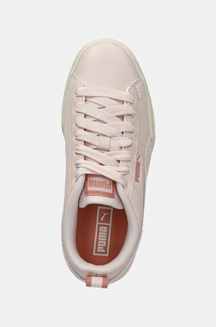 Detské kožené tenisky Puma Mayze Dusty Summer ružová 393614