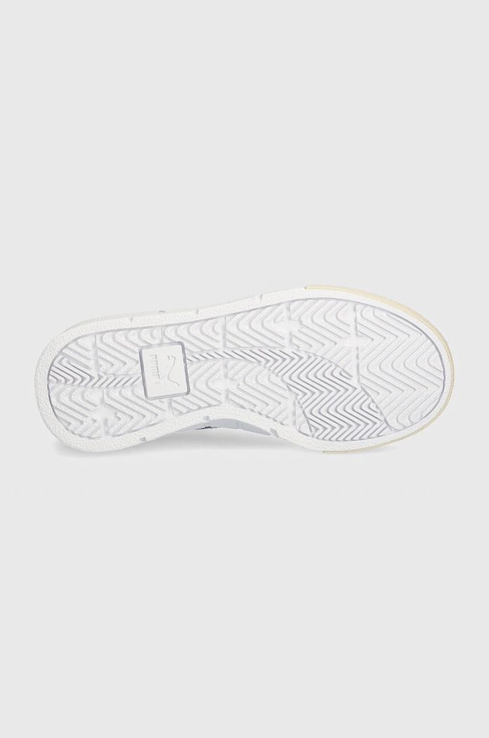 Puma sneakersy skórzane dziecięce Cali Court Offside 397921 biały