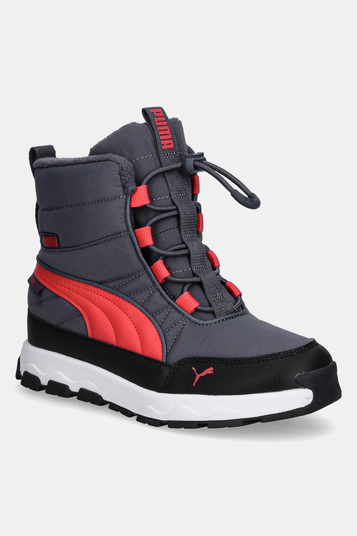 Dětské sněhule Puma Evolve Boot zateplené šedá 392647.9BYH